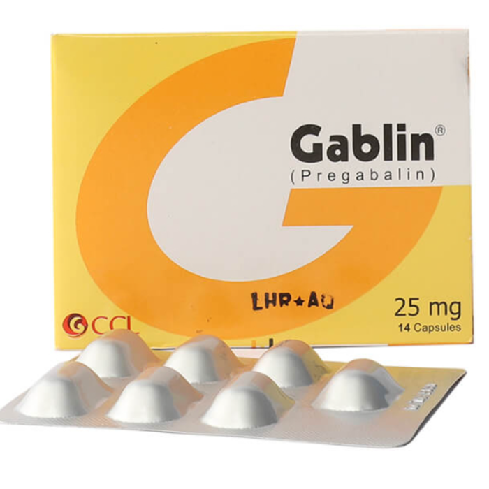 Gablin 25mg Capsules