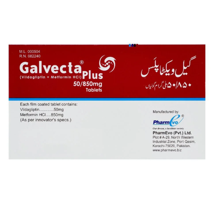 Galvecta Plus 50 850mg Tablets