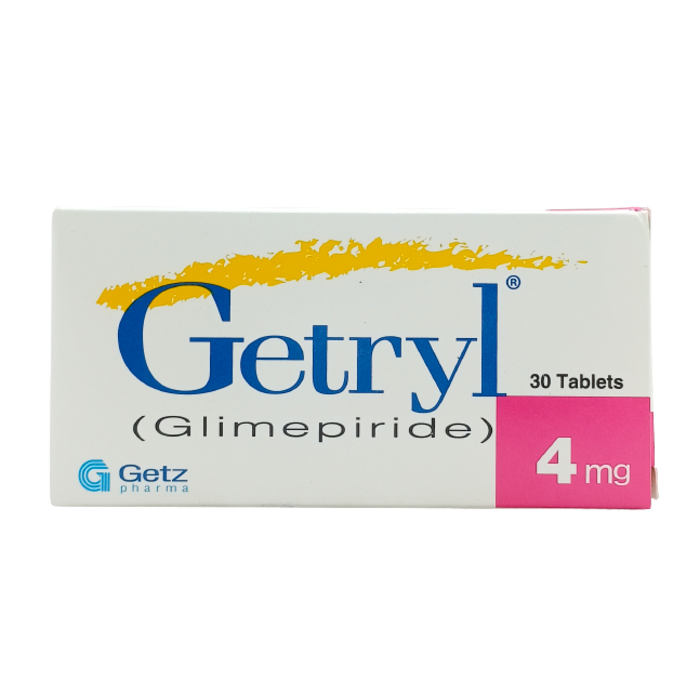 Getryl 4mg Tablets 30s