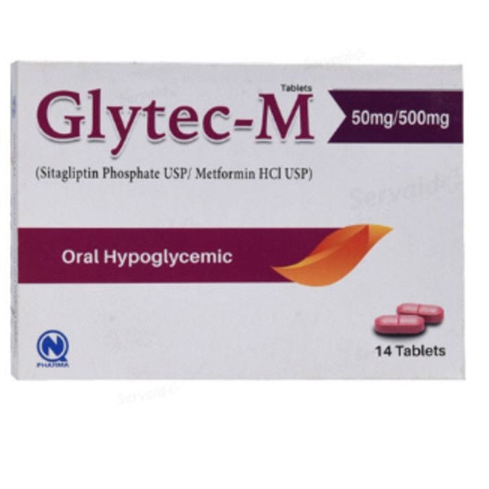 Glytec M 50mg 1000mg Tablets