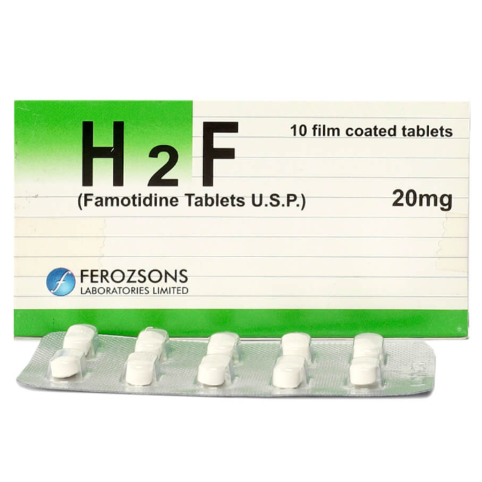 H2f 20mg Tablets