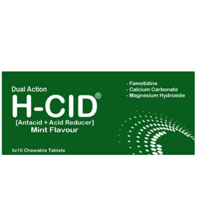 H Cid Chewable Tablets