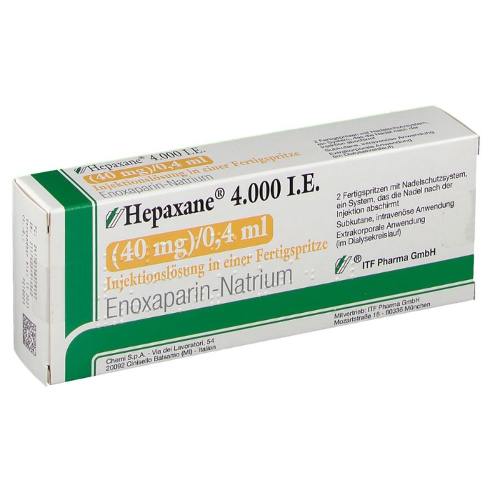 Hepanox inj 4000iu