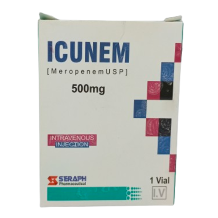 Icunem 500mg Inj