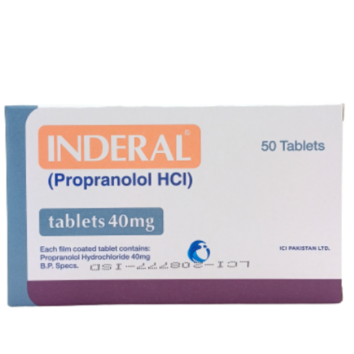 Inderal 40mg Tablets