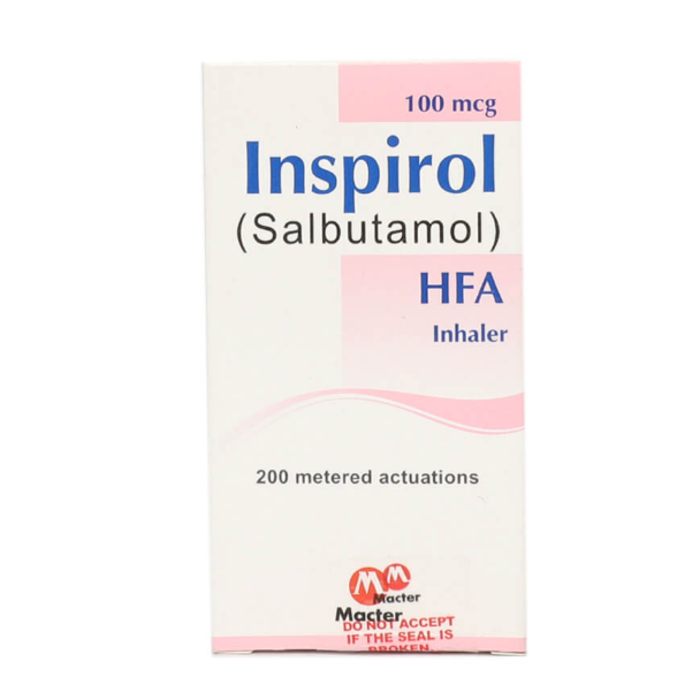 Inspirol 100mcg Inhaler
