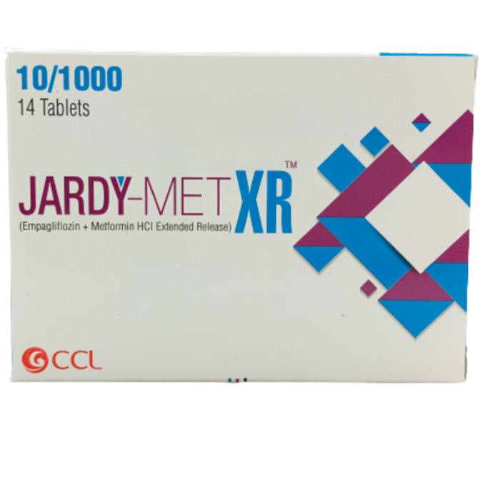 Jardy Met Xr 10mg 1000mg Tablets