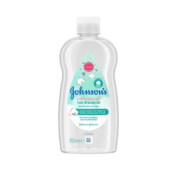 Johnsons Hair & Scalp Oil 300ml Cotton Touch