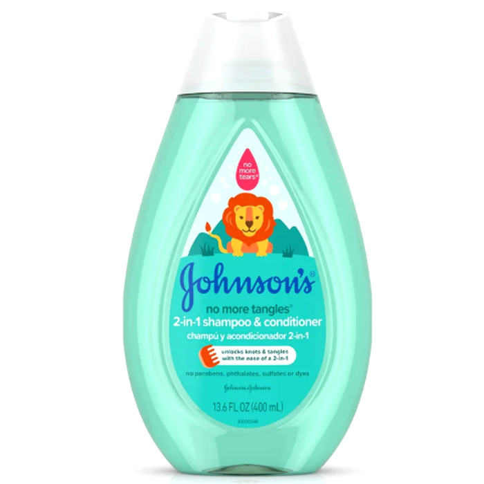 Johnsons Usa Baby Shampoo 400ml No More Tangles 2 In 1