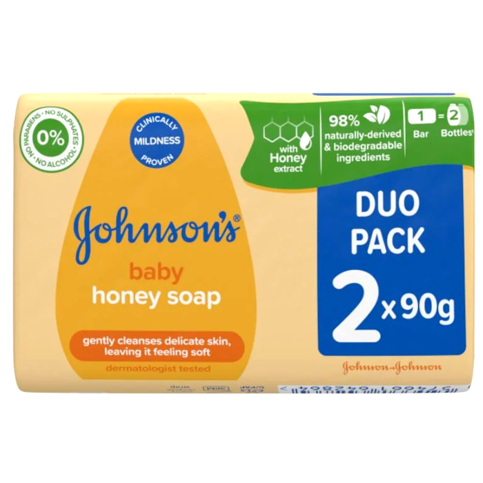 Johnsons Baby Honey Soap Duo Pack 2X90G