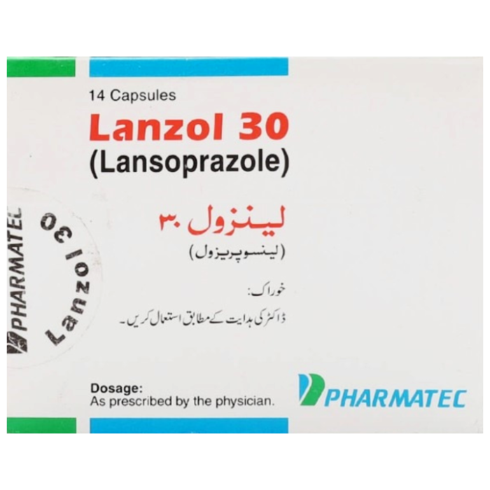 Lanzol 30mg Capsules