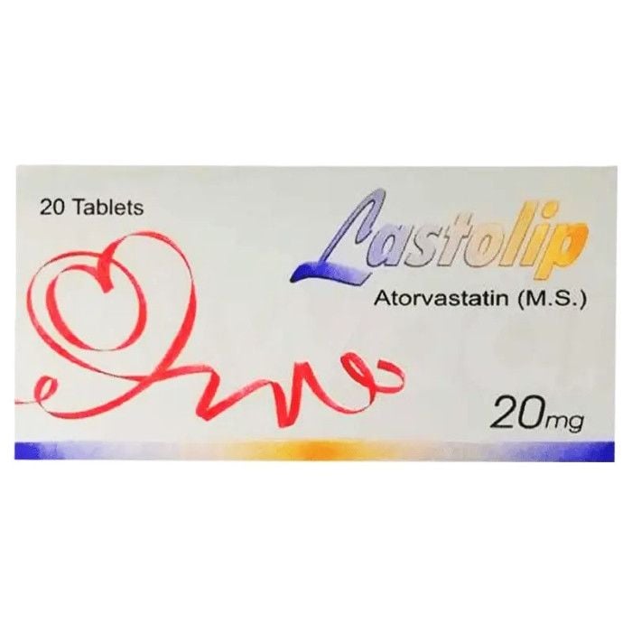 Lastolip 20mg Tablets.