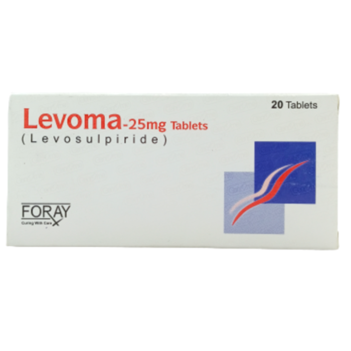 Levoma 25mg Tablets