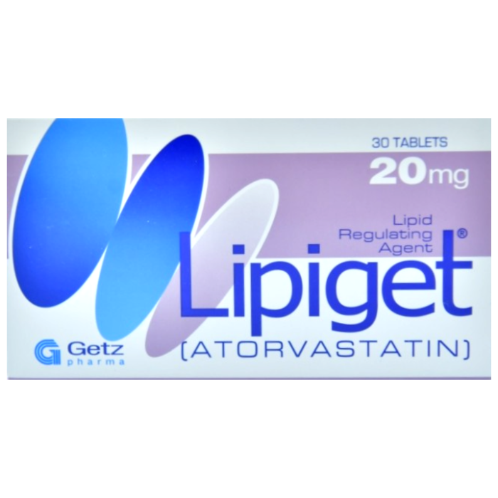 Lipiget 20mg Tablets 30s
