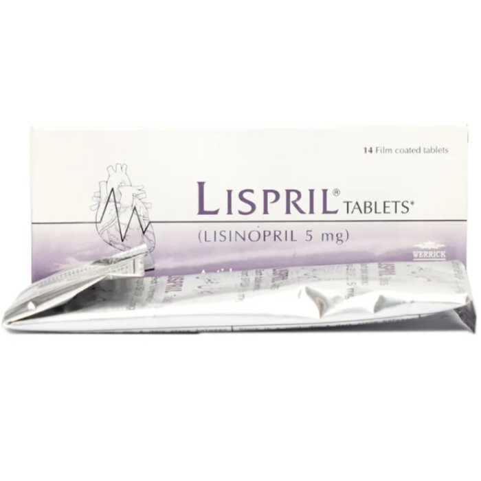 Lispril 5mg Tablets