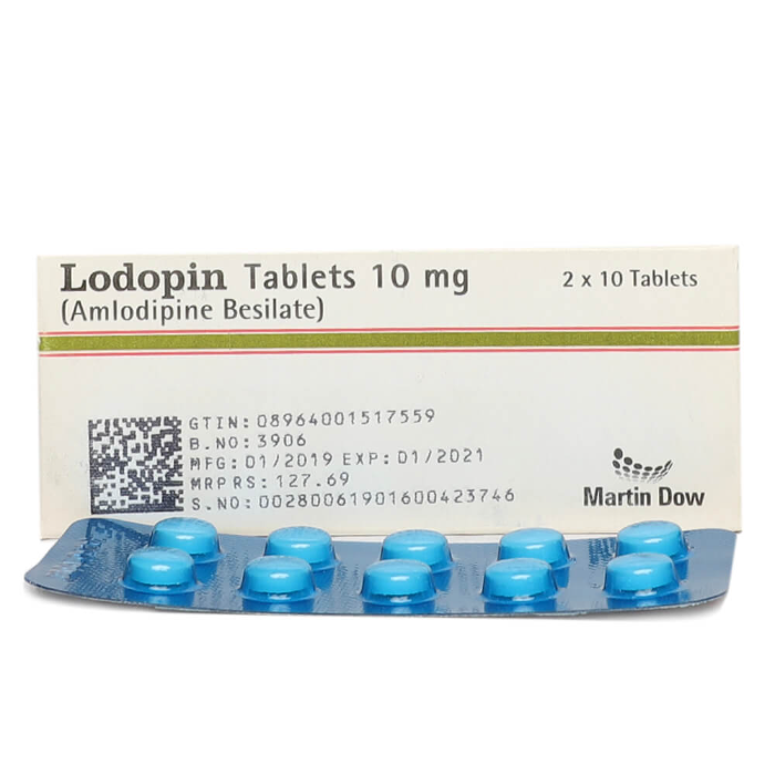 Lodopin 10mg Tablets