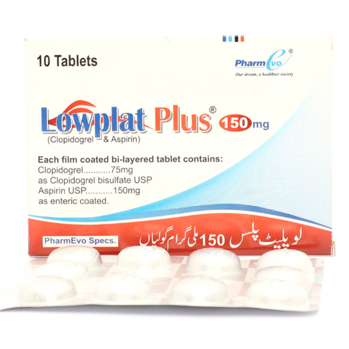 Lowplat Plus 150mg Tablets