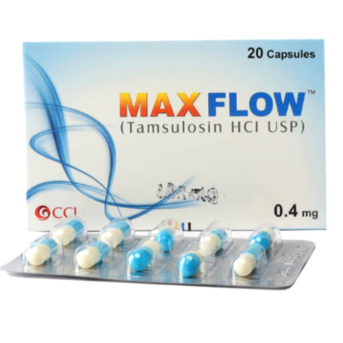 Maxflow 0.4mg Capsules