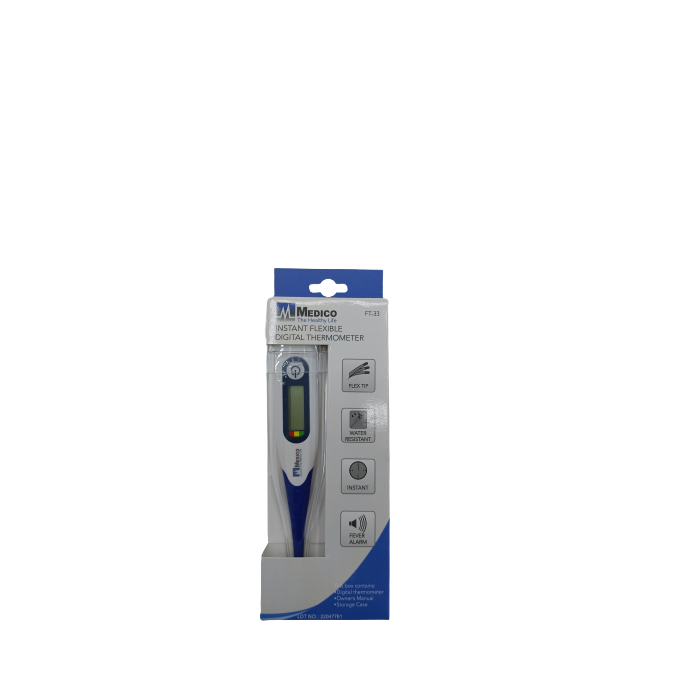Medico Instant Flexible Thermometer Ft 33