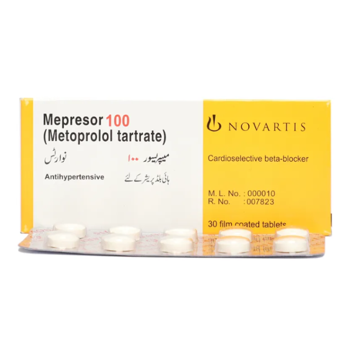 Mepresor 100mg Tablets