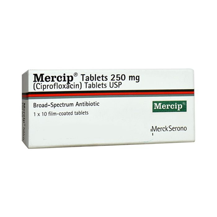 Mercip 250mg Tablets 10s
