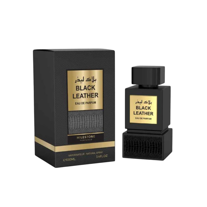 Milestone eau de parfum 100ml black leather