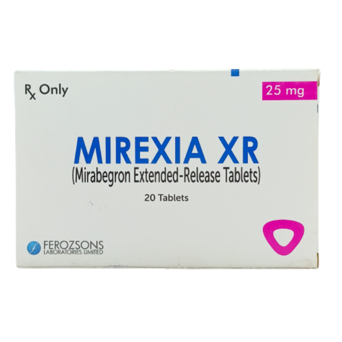 Mirexia Xr 25mg Tablets