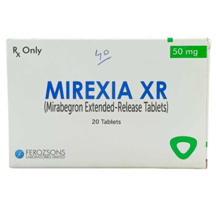 Mirexia Xr 50mg Tablets