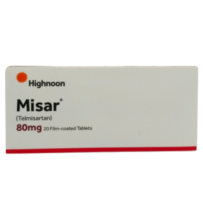 Misar 80mg Tablets 20s