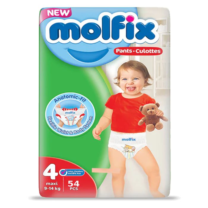 Molfix Pants No 4 Axi 54pcs
