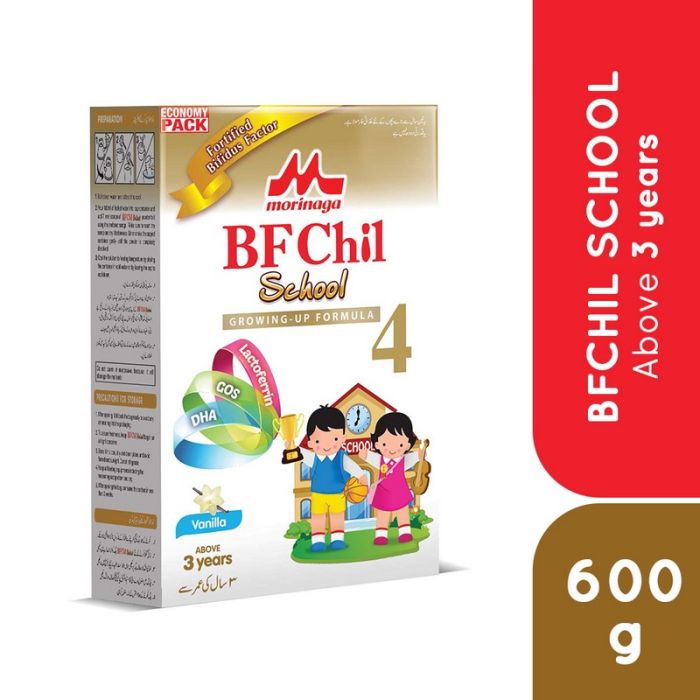 Morinaga Bf-4 600gm Vanilla Chil-School Growingup Milk