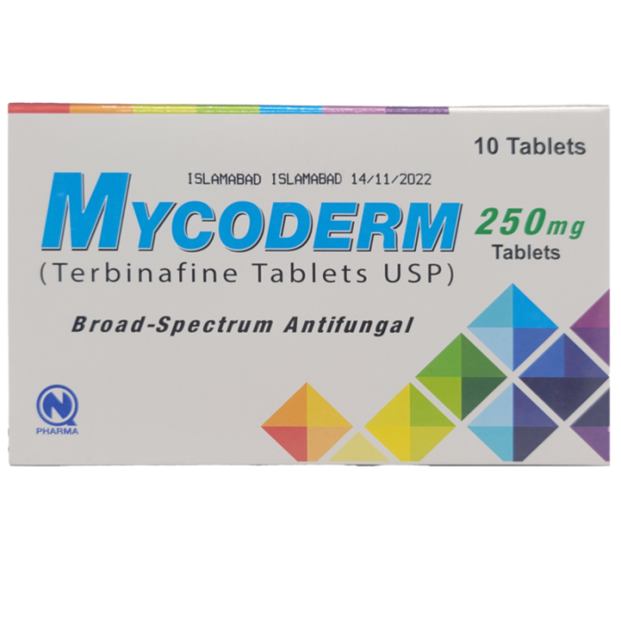 Mycoderm Tablets 250mg 10s