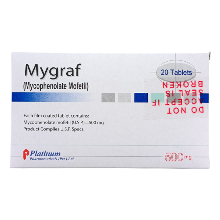 Mygraf 500mg Tablets