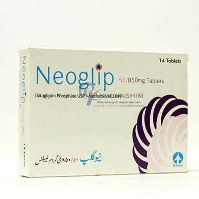 Neoglip 50mg 850mg Tablets