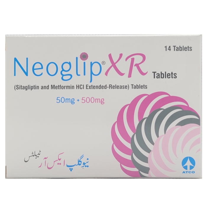Neoglip Xr 50mg 500mg Tablets