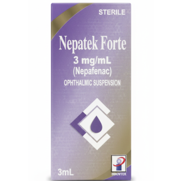 Nepatek 3mg 3ml Eye Drops