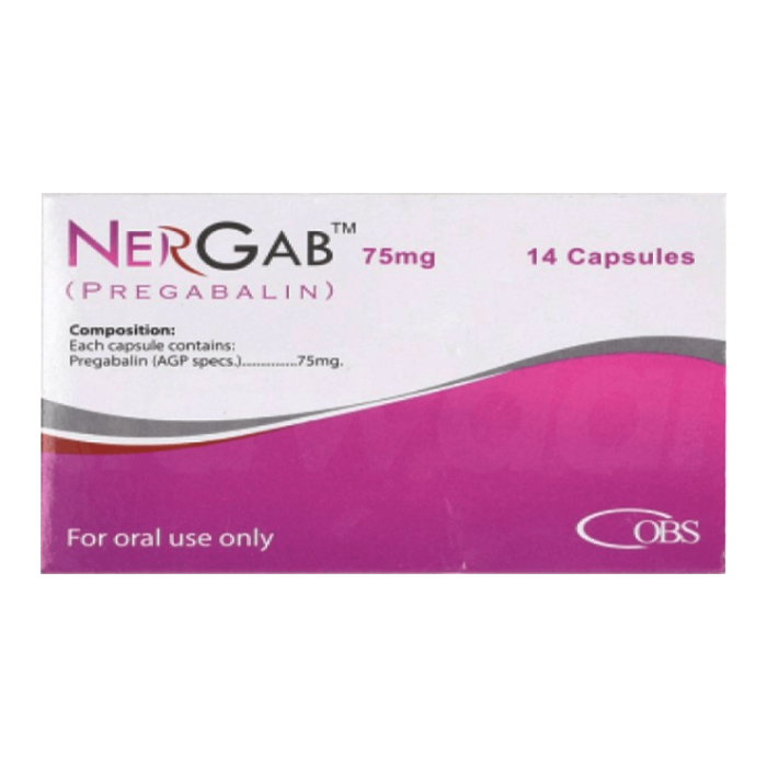 Nergab 75mg Capsules