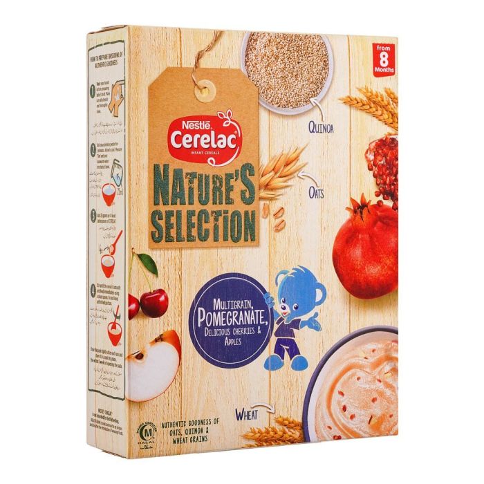 Nestle Cerelac Natures Selection 350gm Multigrain