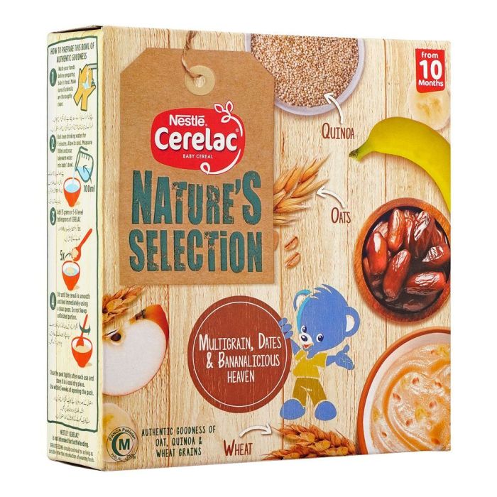 Nestle Cerelac Natures Selection Multigrain Dates 175gm