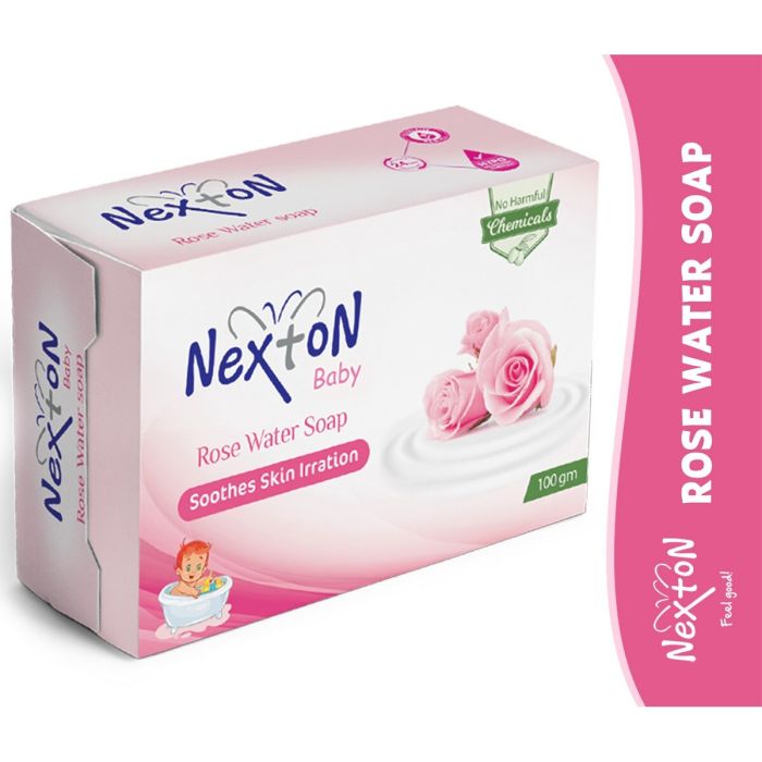 Nexton Rose Water Baby Soap 100g