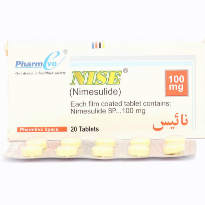 Nise 100mg Tablets