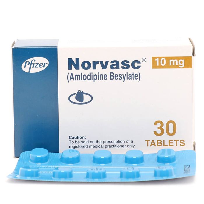 Norvasc 10mg Tablets