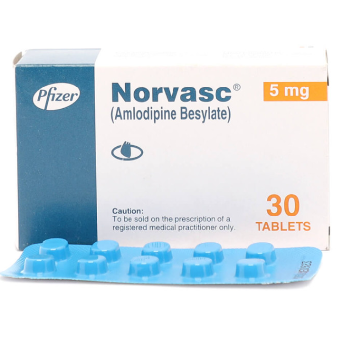 Norvasc 5mg Tablets