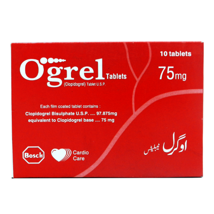 Ogrel 75mg Tablets 10s