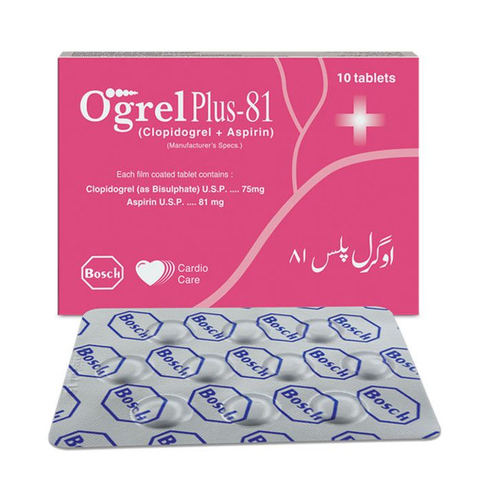 Ogrel Plus 81 Tablets 10s