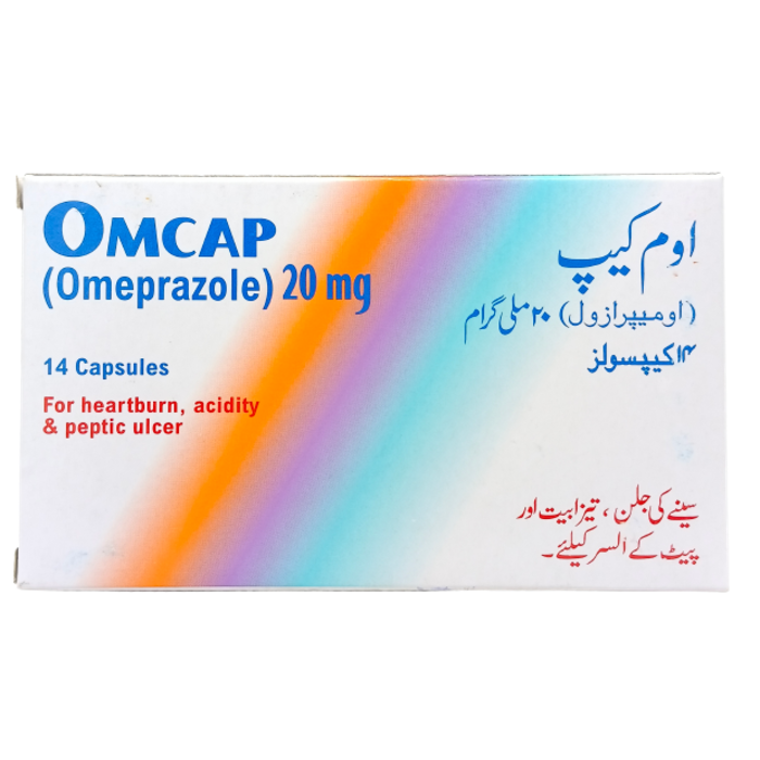 Omcap 20mg Capsules