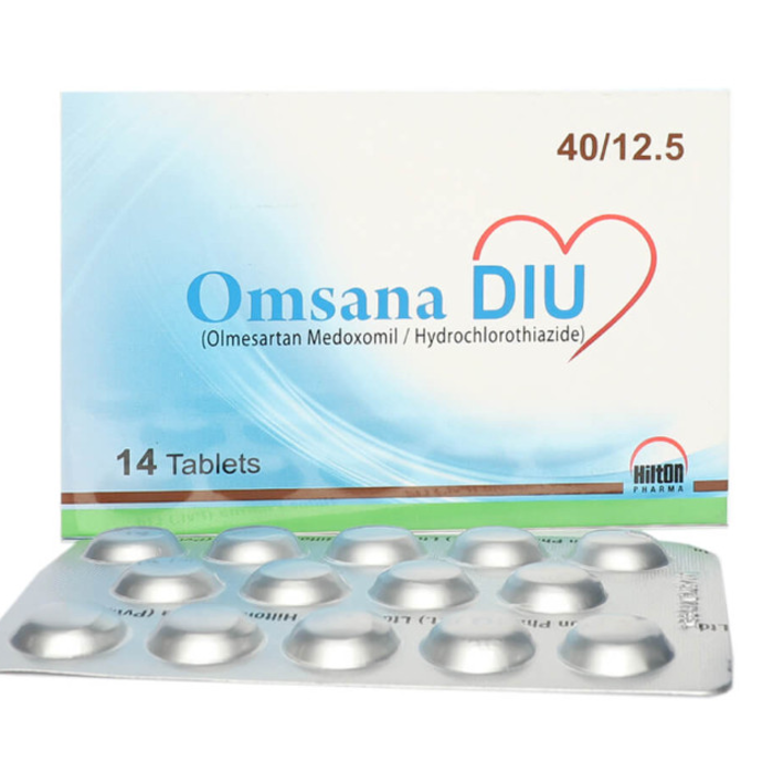 Omsana Diu 40mg 12.5mg Tablets