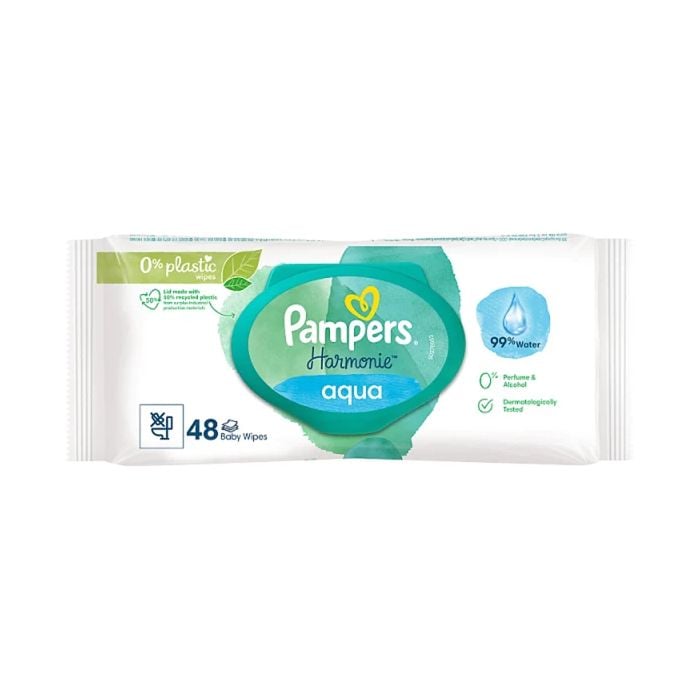 Pampers Harmonie Aqua Baby Wipes (48)