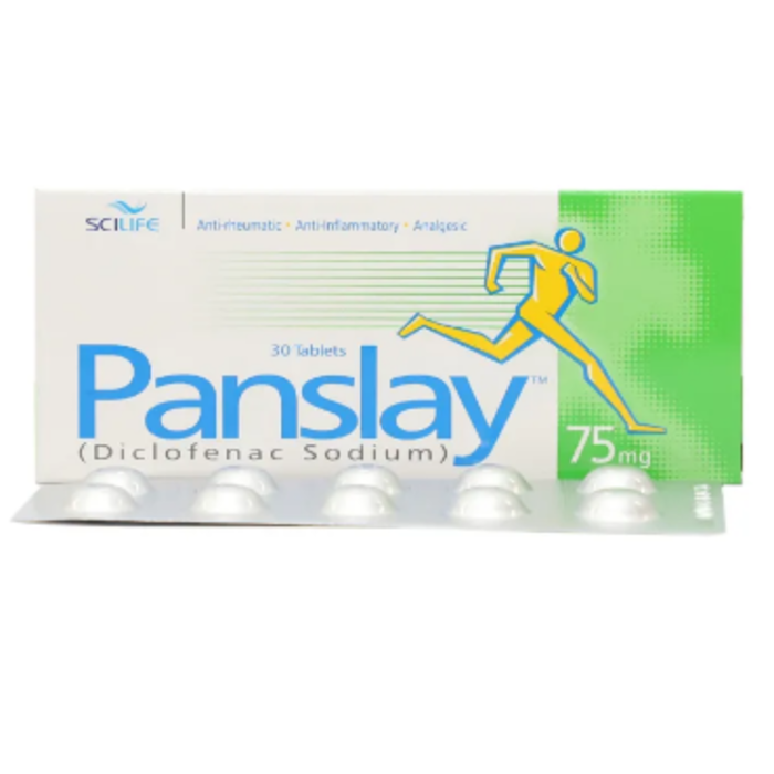 Panslay 75mg Tablets.
