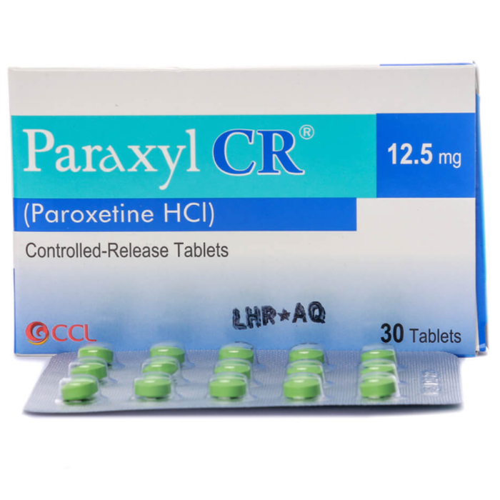 Paraxyl Cr 12.5mg Tablets